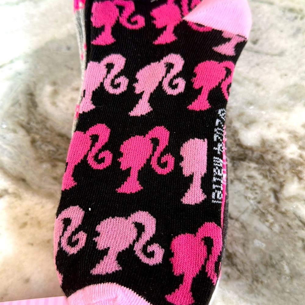 Set of 6 Barbie crew socks - Picture 5 of 10